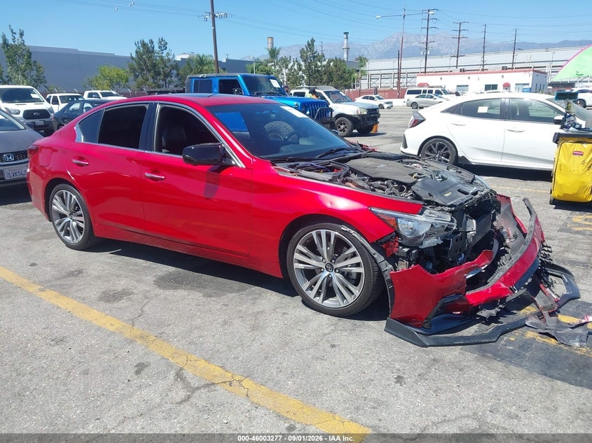 2022 INFINITI Q50 SENSORY | JN1EV7CP5NM310771 | UPCARS