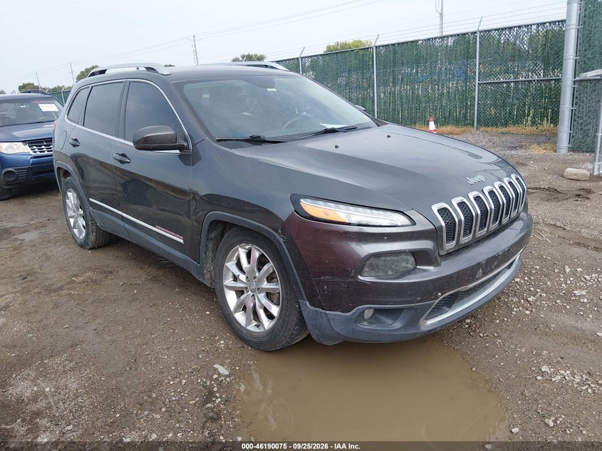 2016 JEEP CHEROKEE LIMITED | 1C4PJLDB1GW229612 | UPCARS