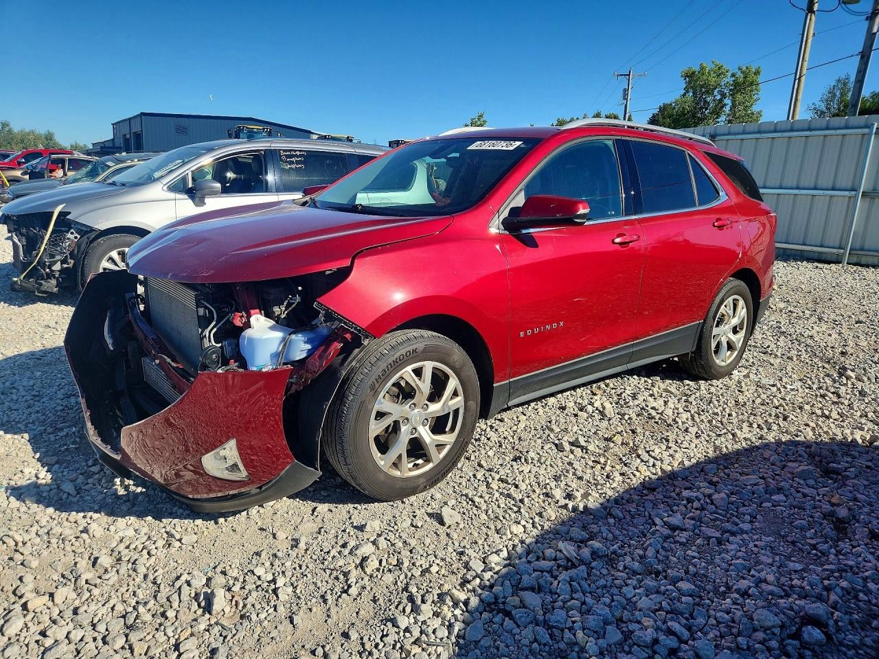 2019 CHEVROLET EQUINOX LT | 3GNAXVEXXKL226224 | UPCARS