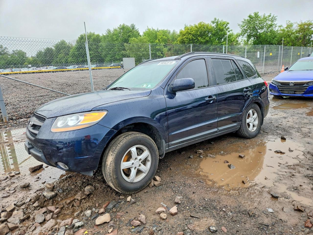 2008 HYUNDAI SANTA FE GLS | 5NMSG73DX8H140547 | UPCARS