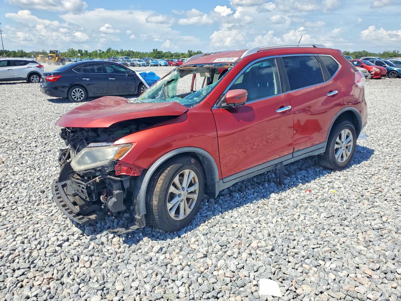 2016 NISSAN ROGUE SV | KNMAT2MT1GP628159 | UPCARS