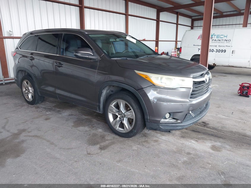 2016 TOYOTA HIGHLANDER LIMITED V6 | 5TDYKRFH3GS151405 | UPCARS