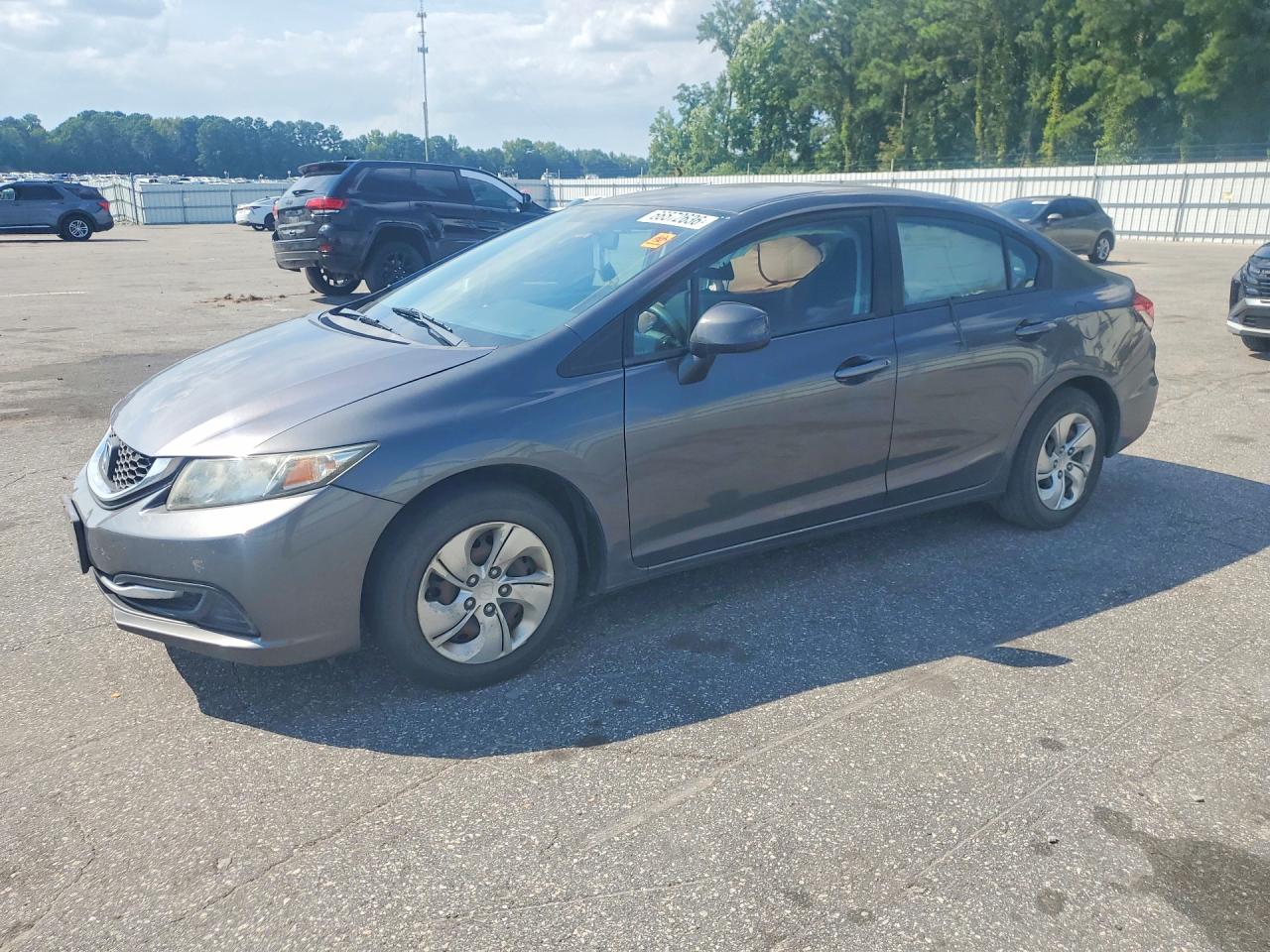 2013 HONDA CIVIC LX | 2HGFB2F53DH599823 | UPCARS