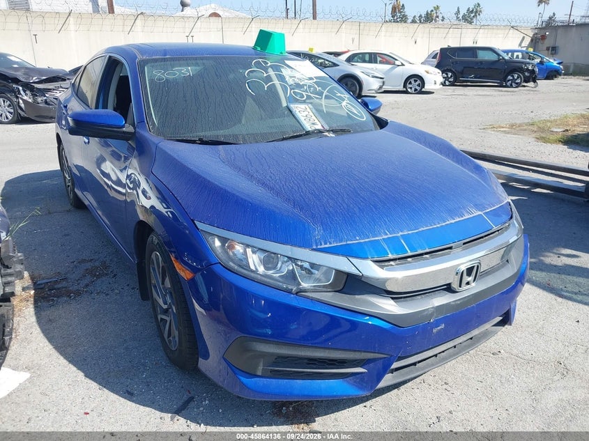 2018 HONDA CIVIC EX | 2HGFC2F74JH566307 | UPCARS