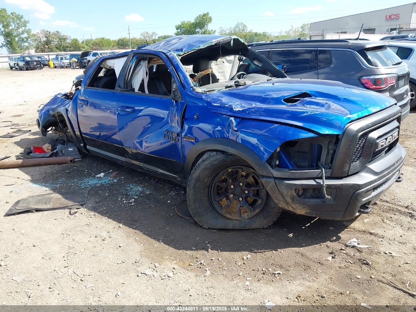 2017 RAM 1500 REBEL  4X4 5'7 BOX | 1C6RR7YT9HS812330 | UPCARS