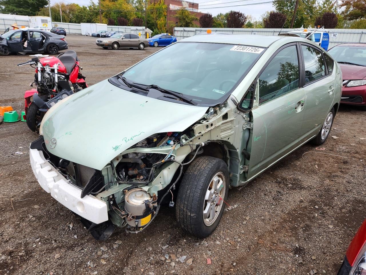 2009 TOYOTA PRIUS BASE | JTDKB20U197879482 | UPCARS