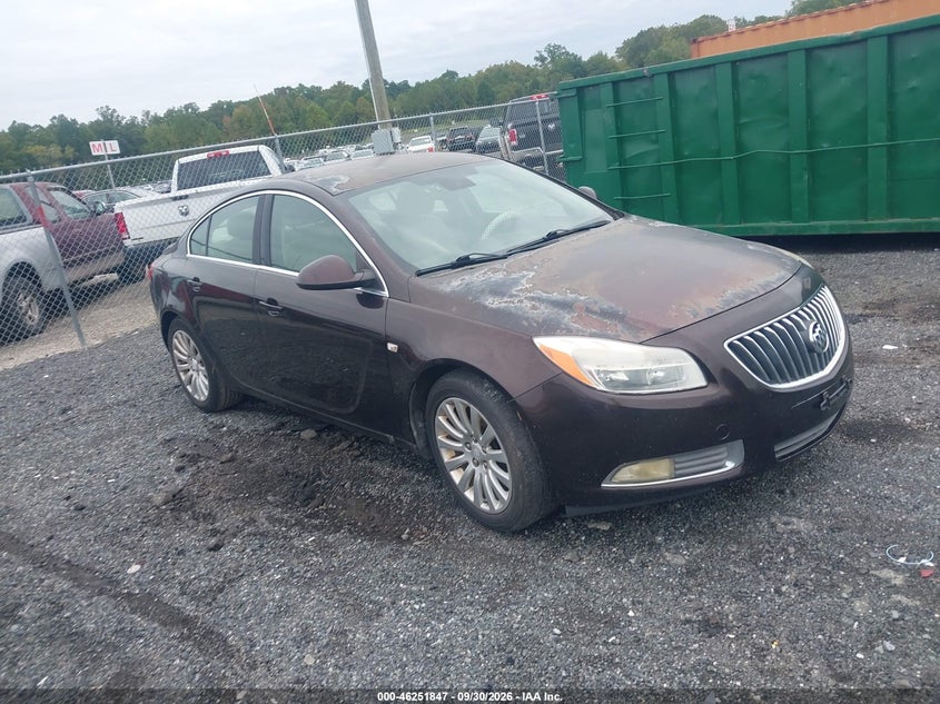 2011 BUICK REGAL CXL RUSSELSHEIM | W04GN5EC3B1086508 | UPCARS