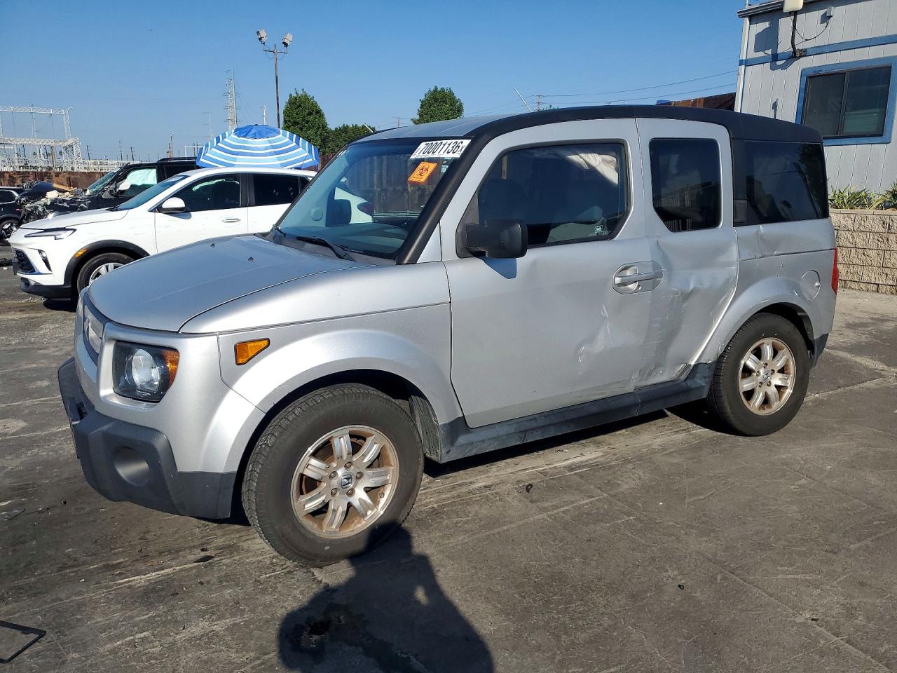 2008 HONDA ELEMENT EX | 5J6YH18768L013908 | UPCARS
