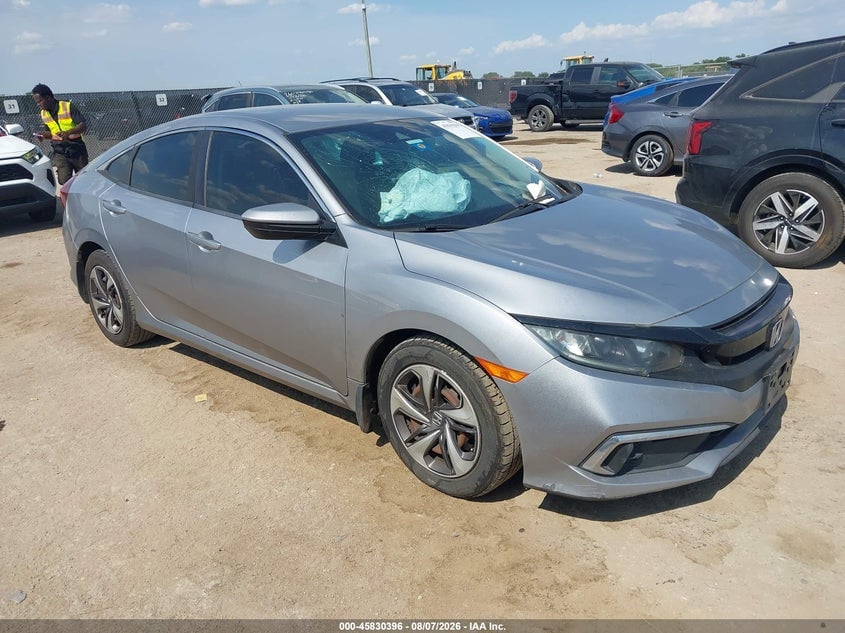 2019 HONDA CIVIC LX | 19XFC2F62KE049557 | UPCARS