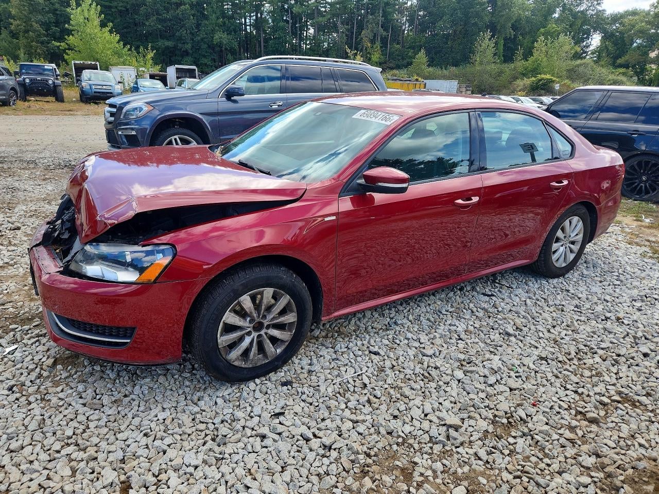 2015 VOLKSWAGEN PASSAT S | 1VWAT7A30FC091059 | UPCARS