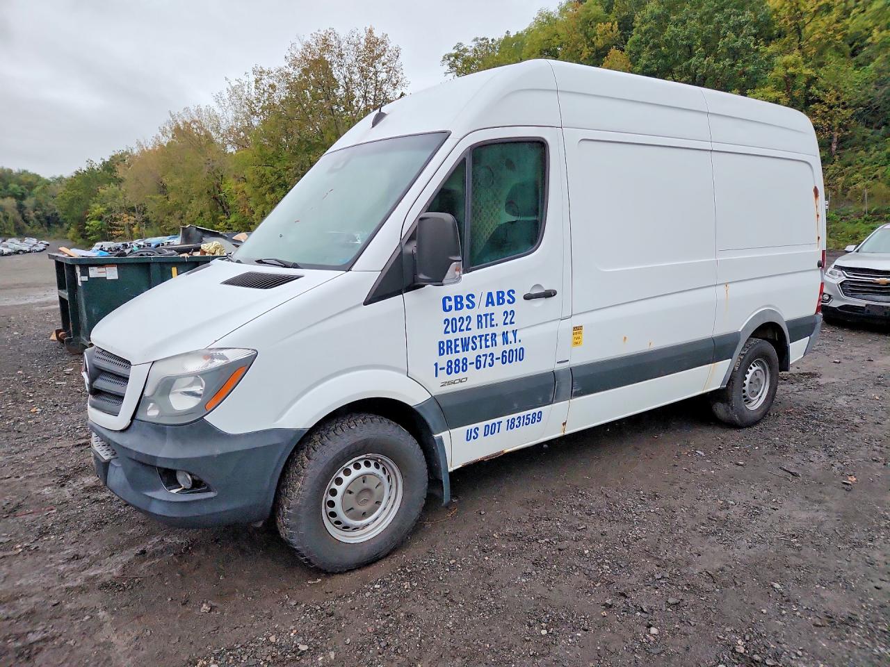 2016 MERCEDES-BENZ SPRINTER 2500 | WD3PE7DDXGP209389 | UPCARS
