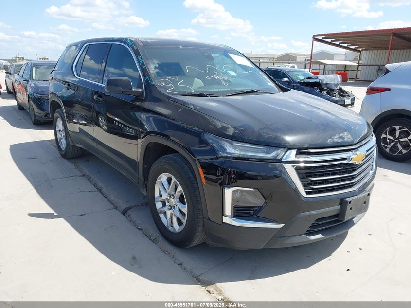 2023 CHEVROLET TRAVERSE FWD LS | 1GNERFKW4PJ332678 | UPCARS
