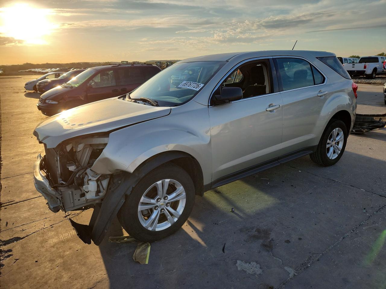 2013 CHEVROLET EQUINOX LS | 2GNALBEK3D6209433 | UPCARS