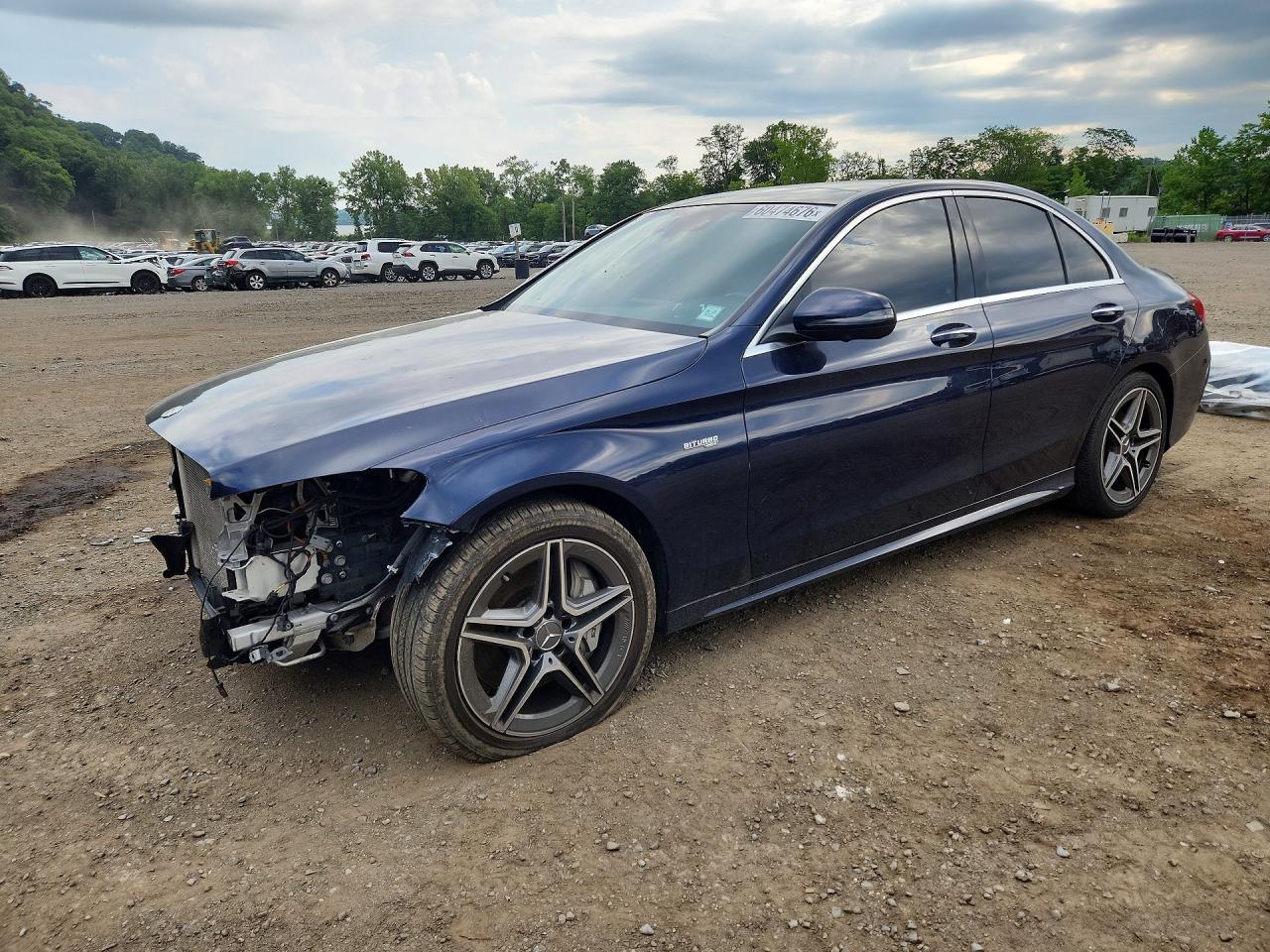 2021 MERCEDES-BENZ C-CLASS 43 AMG | W1KWF6EB7MR613424 | UPCARS