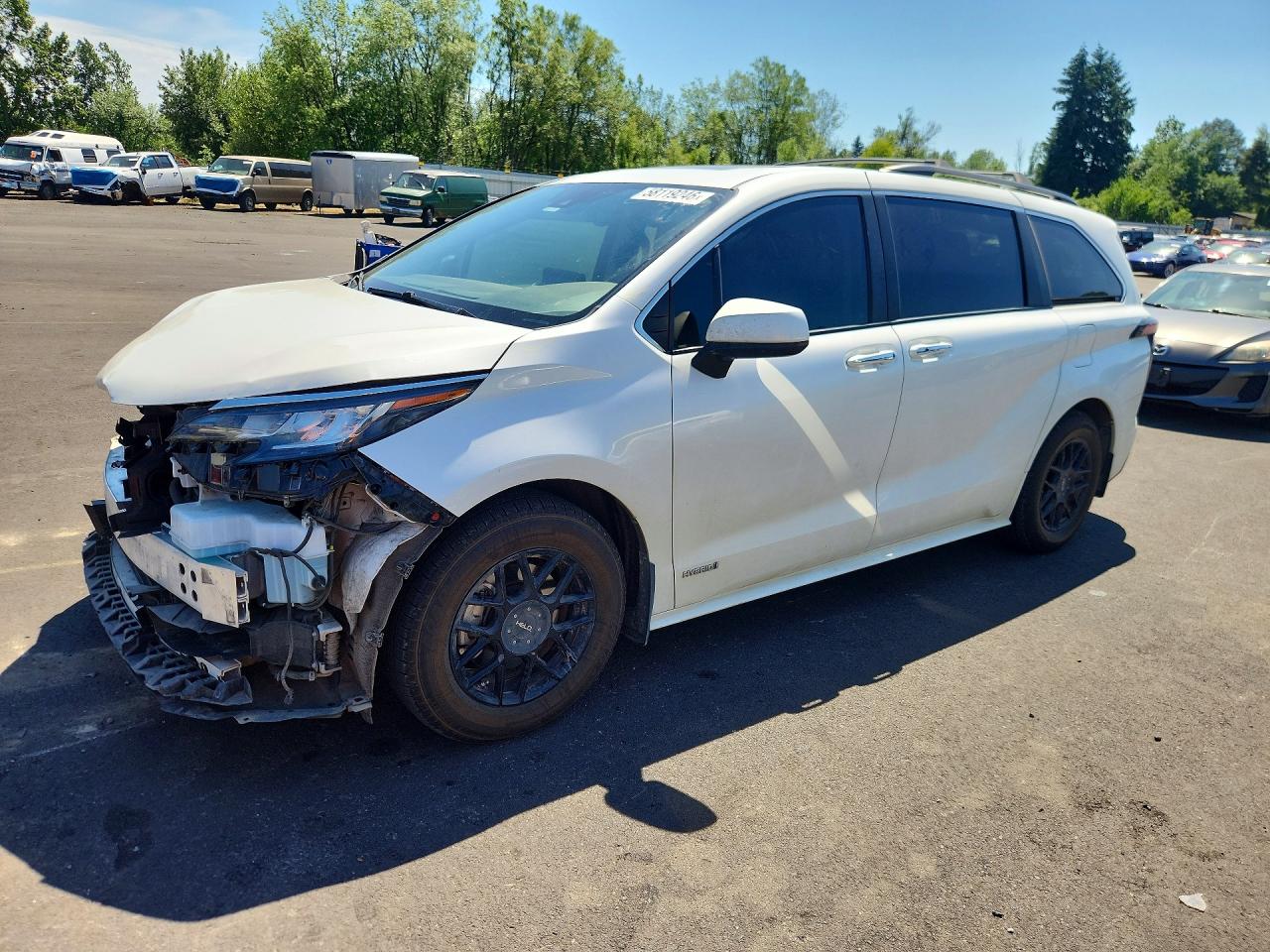 2021 TOYOTA SIENNA XLE | 5TDJSKFCXMS028967 | UPCARS