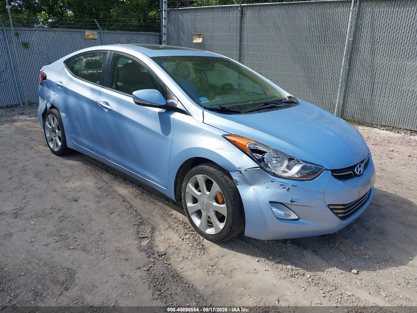 2012 HYUNDAI ELANTRA LIMITED (ULSAN PLANT) | KMHDH4AE7CU441001 | UPCARS