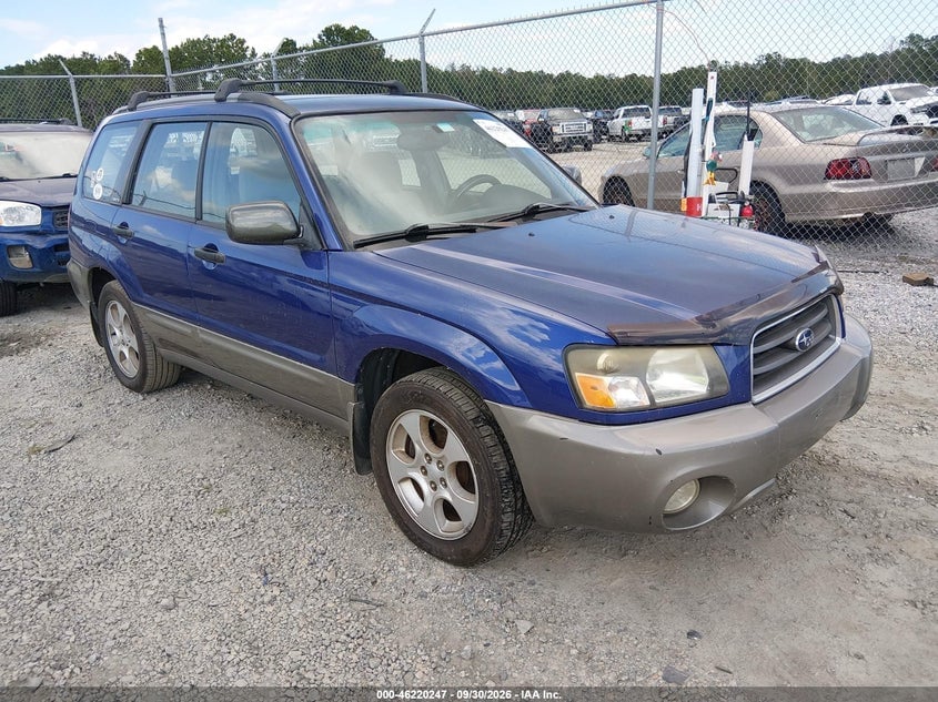 2004 SUBARU FORESTER 2.5XS | JF1SG65644H761065 | UPCARS