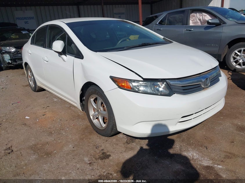 2012 HONDA CIVIC NATURAL GAS | 19XFB5F52CE003031 | UPCARS