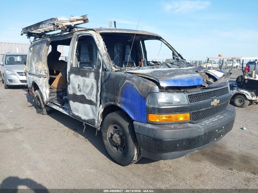 2020 CHEVROLET EXPRESS CARGO RWD 2500 REGULAR WHEELBASE WT | 1GCWGAFP6L1275113 | UPCARS
