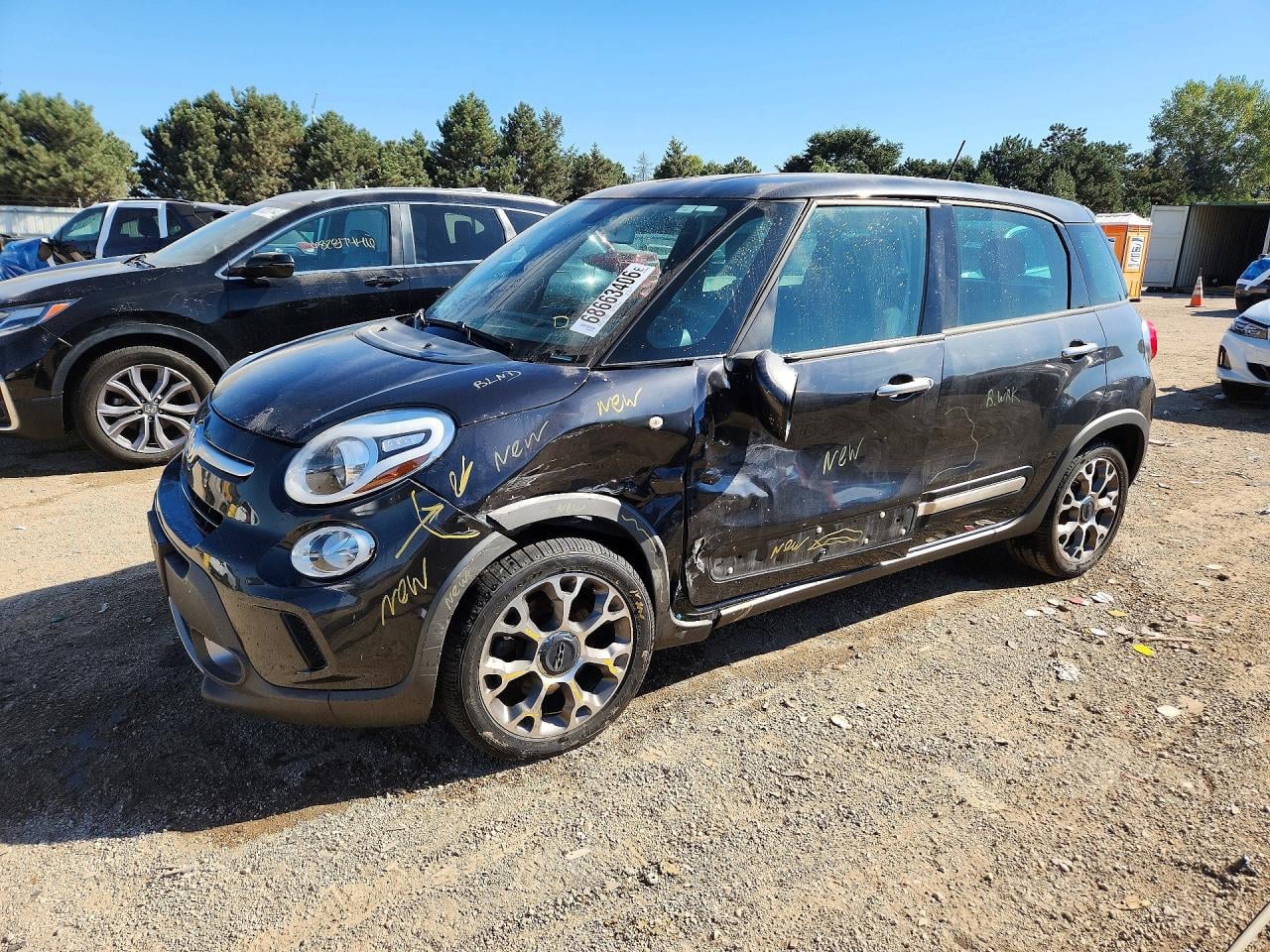 2014 FIAT 500 TREKKING | ZFBCFADHXEZ019405 | UPCARS