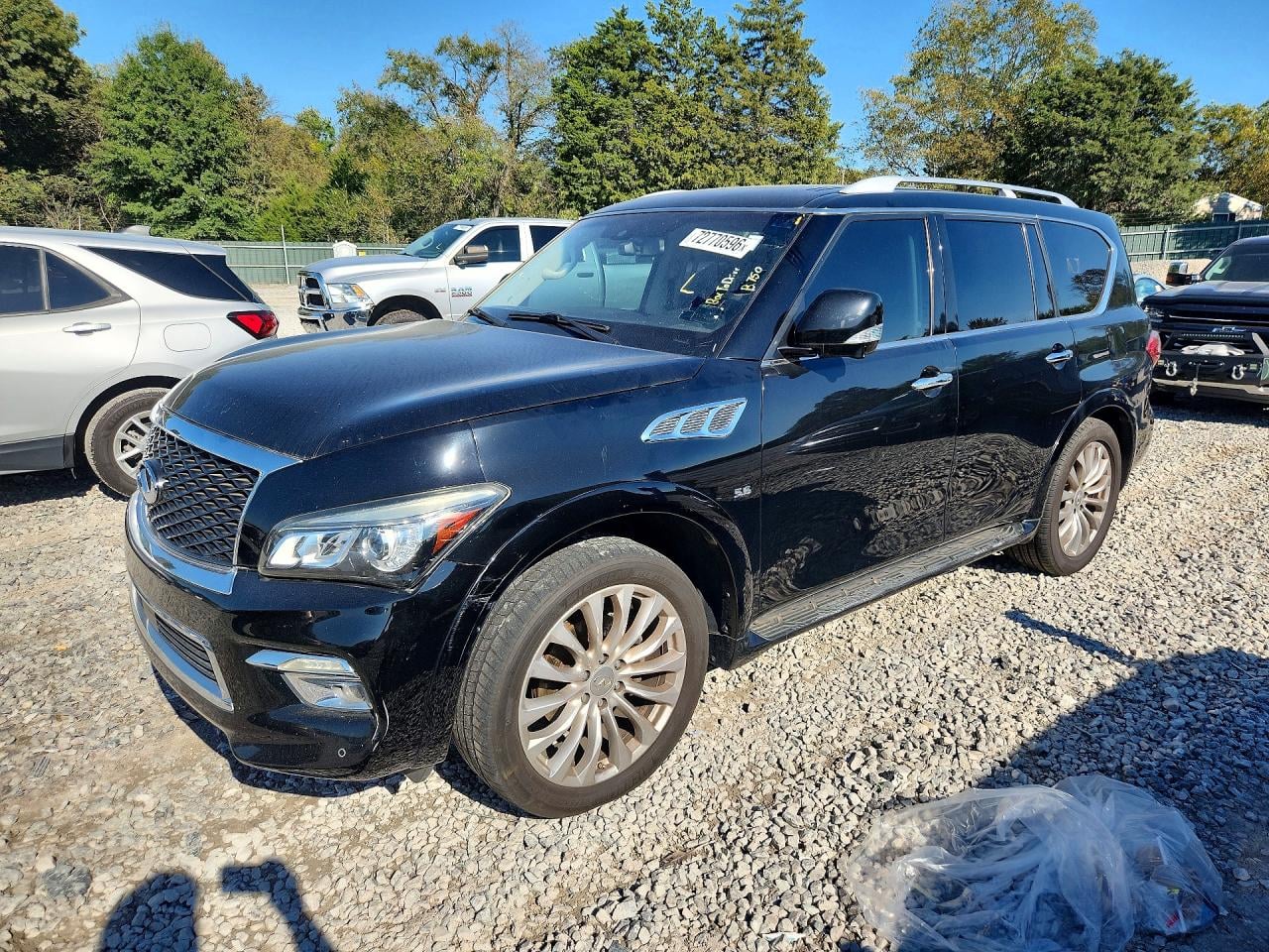 2015 INFINITI QX80 BASE | JN8AZ2NF7F9571609 | UPCARS
