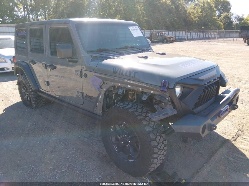 2021 JEEP WRANGLER UNLIMITED WILLYS SPORT 4X4 | 1C4HJXDG8MW513421 | UPCARS