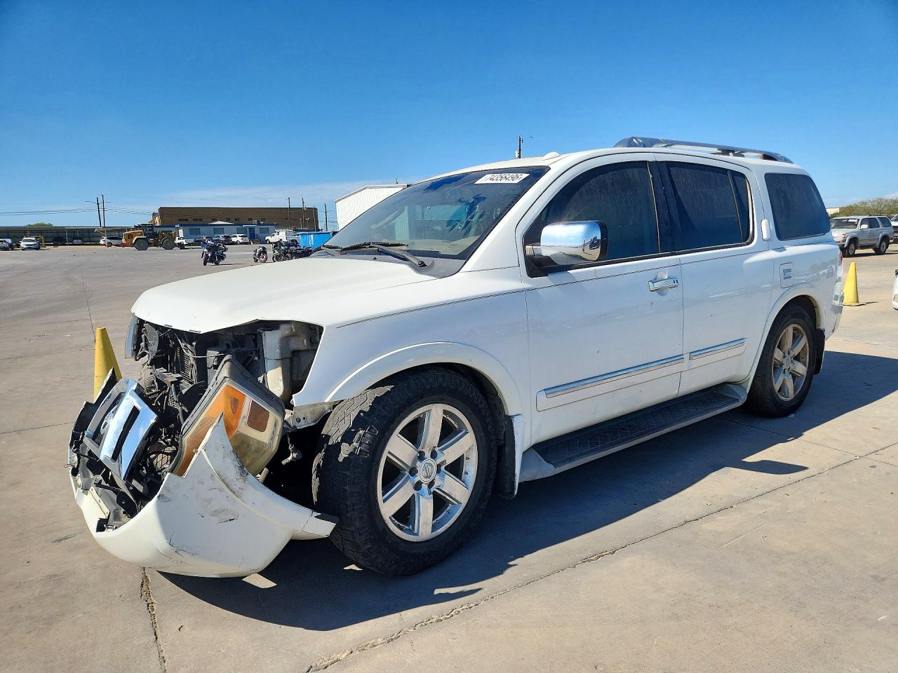 2012 NISSAN ARMADA PLATINUM | 5N1BA0NE6CN619814 | UPCARS