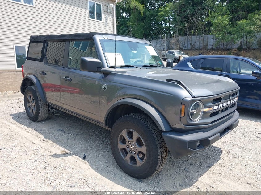 2022 FORD BRONCO BIG BEND/BLACK DIAMOND/OUTER BANKS | 1FMDE5BHXNLA87233 | UPCARS