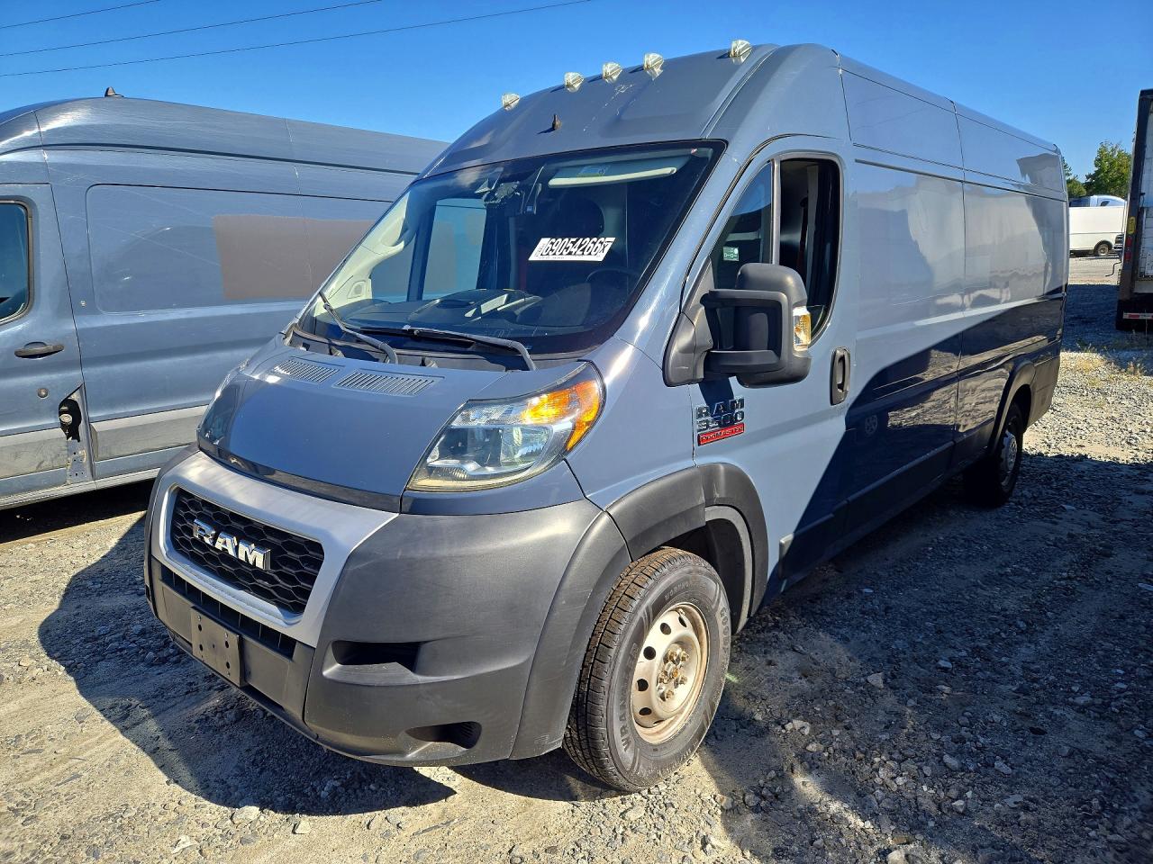 2020 RAM PROMASTER 3500 DELIVERY VAN | 3C6URVJG9LE145296 | UPCARS