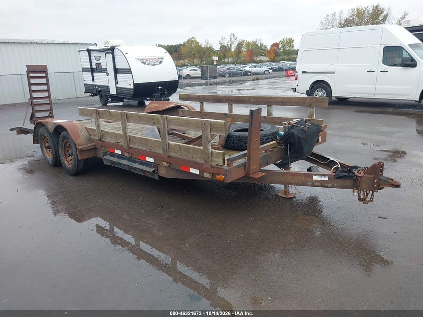 2014 MANUFACTURERS OF TOL 18 FT TANDEM AXLE FL | 4T9U1EF21ET069749 | UPCARS