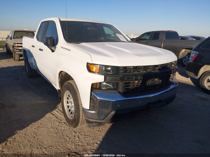 2021 CHEVROLET SILVERADO 1500 4WD  STANDARD BED WT | 1GCRYAEF8MZ425082 | UPCARS