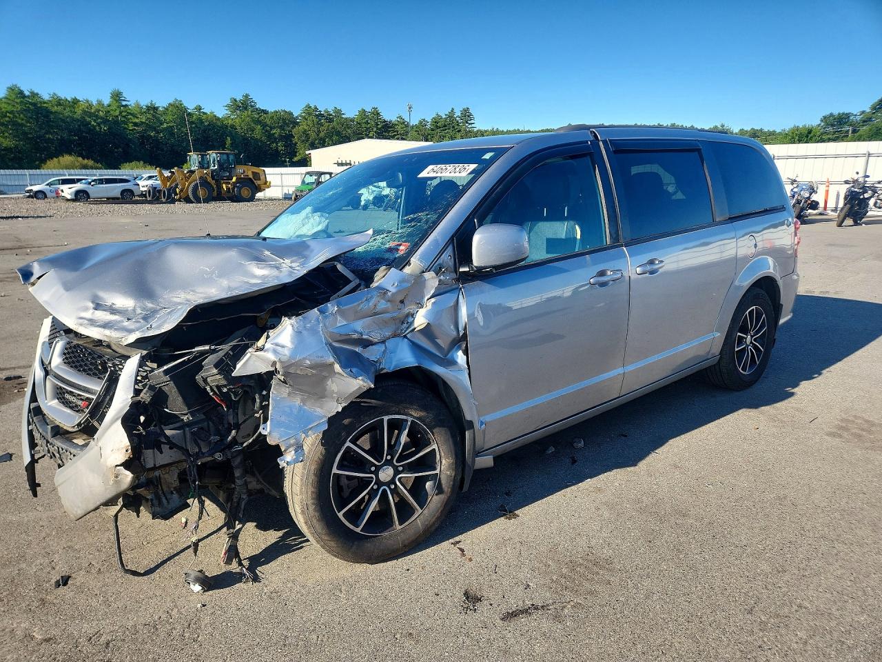 2018 DODGE CARAVAN GT | 2C4RDGEG8JR324136 | UPCARS