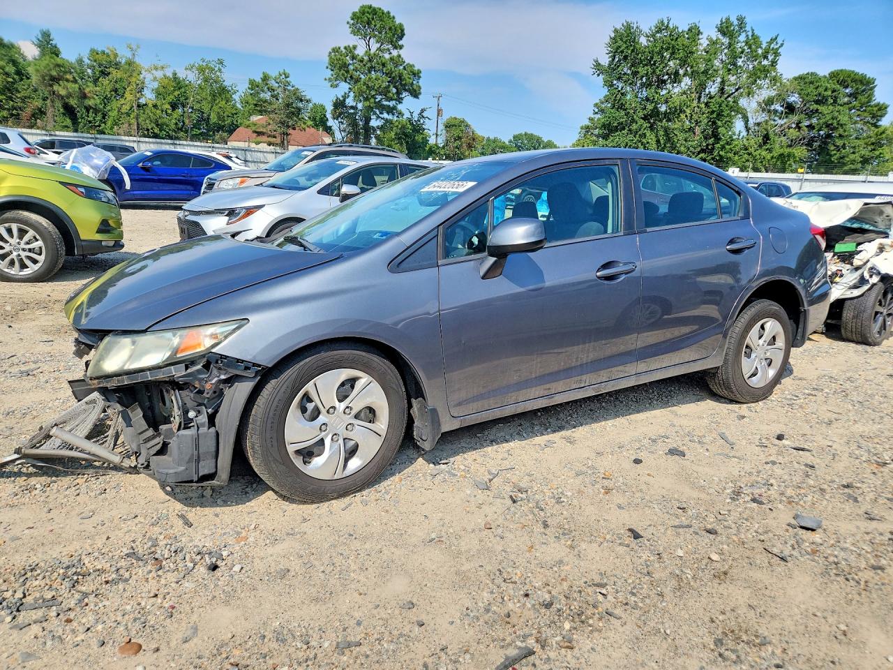 2013 HONDA CIVIC LX | 19XFB2F5XDE208628 | UPCARS
