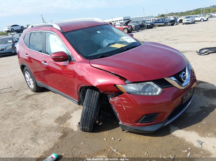 2015 NISSAN ROGUE SV | KNMAT2MT1FP576059 | UPCARS