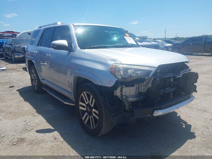 2016 TOYOTA 4RUNNER LIMITED | JTEBU5JR1G5404263 | UPCARS