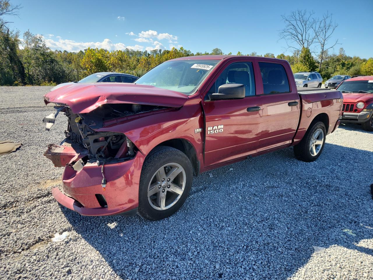 2014 RAM 1500 ST | 1C6RR6KT7ES331796 | UPCARS