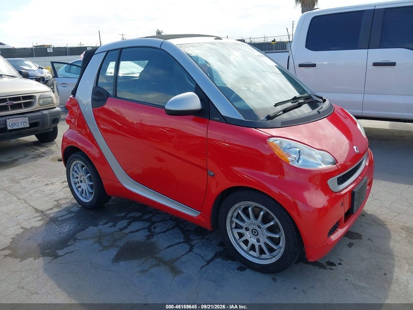 2012 SMART FORTWO PASSION | WMEEK3BA9CK558916 | UPCARS