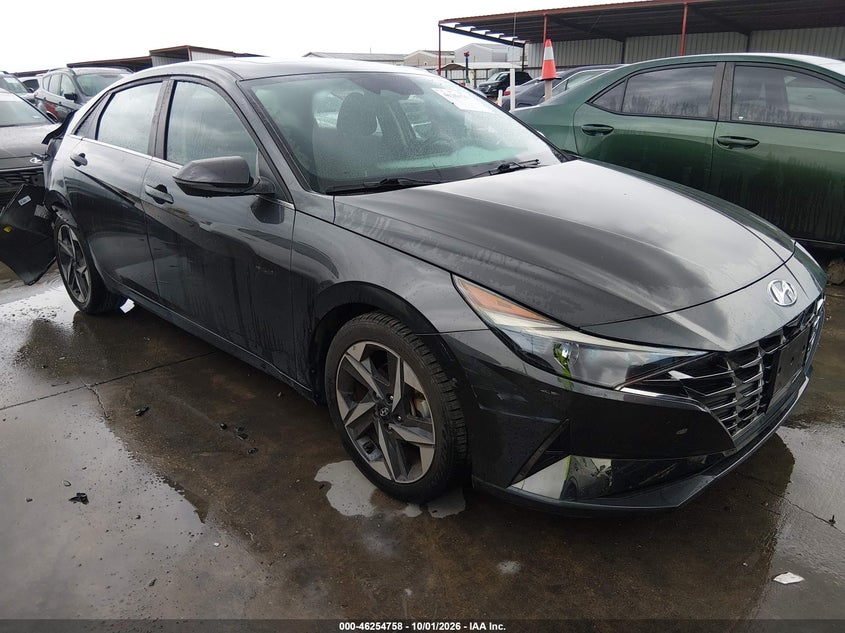 2021 HYUNDAI ELANTRA SEL | 5NPLN4AG7MH042272 | UPCARS