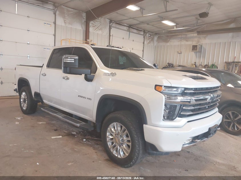 2021 CHEVROLET SILVERADO 2500HD 4WD  STANDARD BED HIGH COUNTRY | 1GC4YREY6MF307219 | UPCARS