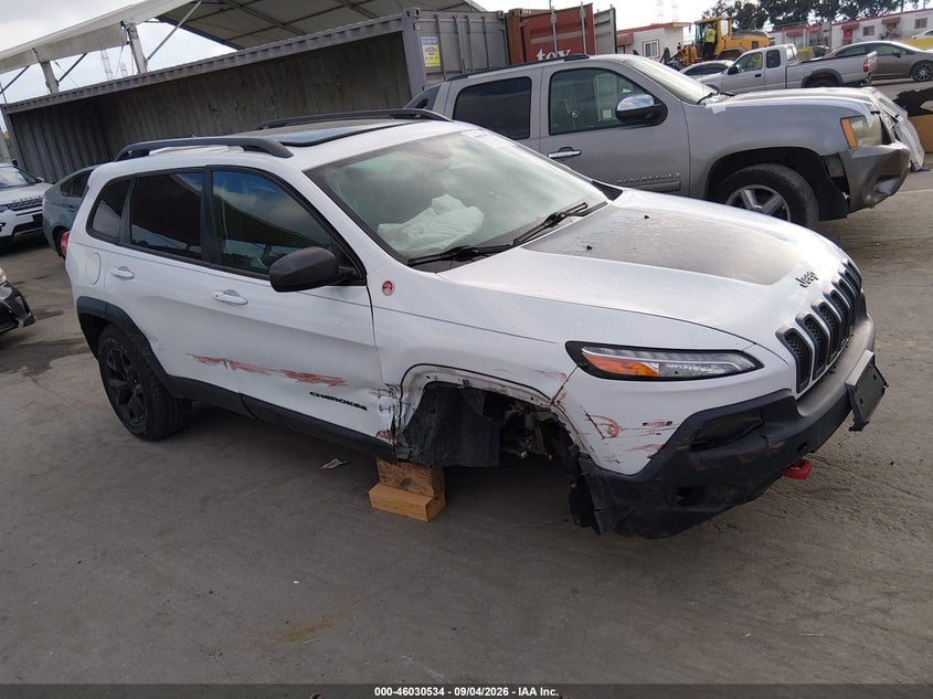 2014 JEEP CHEROKEE TRAILHAWK | 1C4PJMBB5EW317391 | UPCARS
