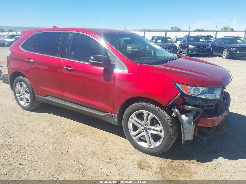 2017 FORD EDGE TITANIUM | 2FMPK4K90HBC03195 | UPCARS
