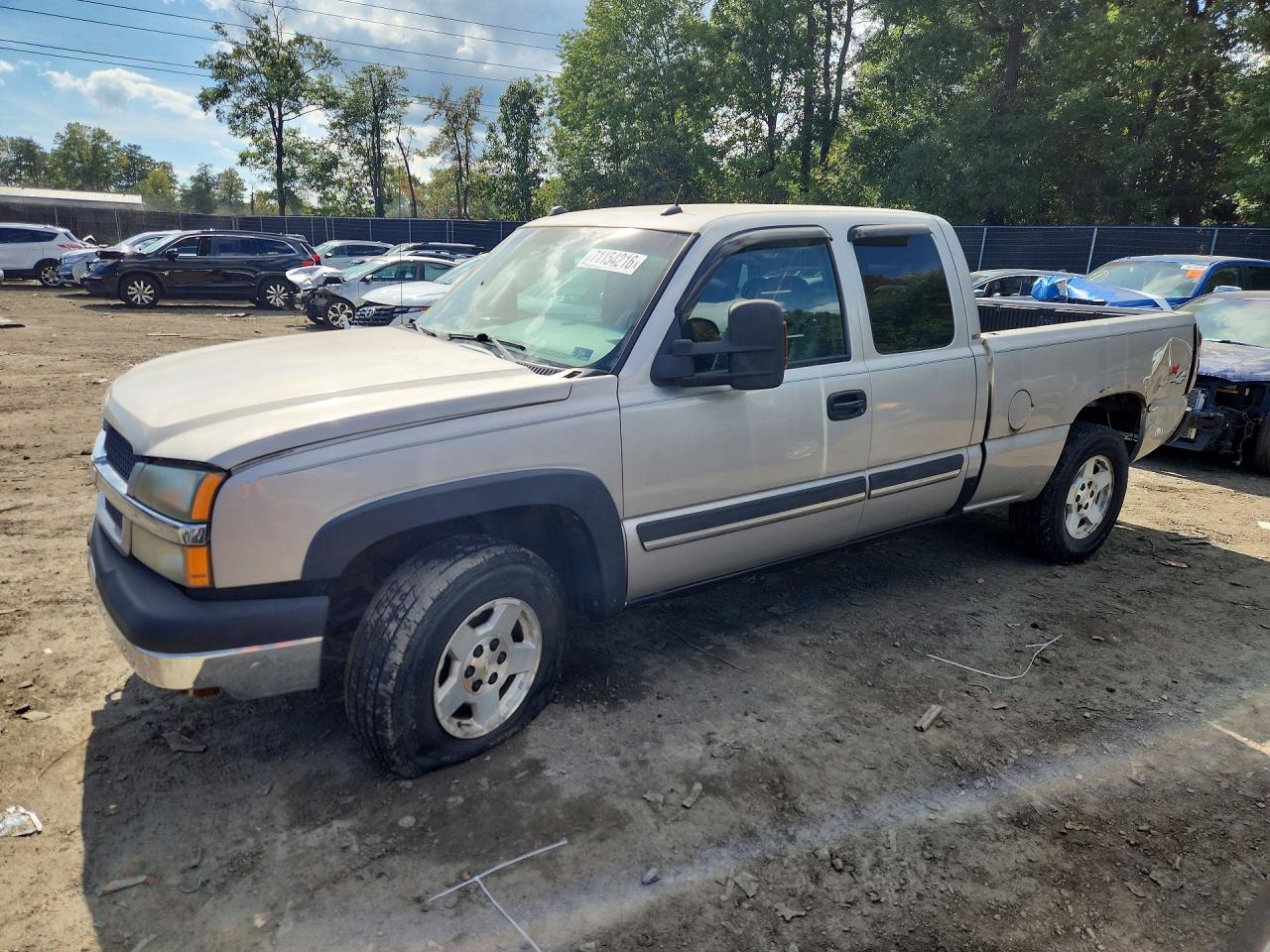 2004 CHEVROLET SILVERADO K1500 | 2GCEK19T741277449 | UPCARS