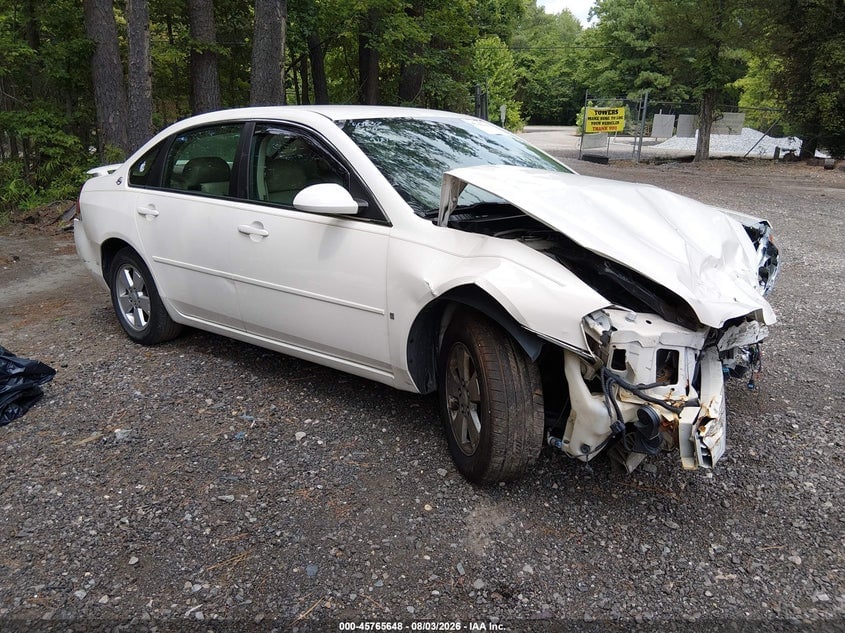 2008 CHEVROLET IMPALA LT | 2G1WT58K781249358 | UPCARS