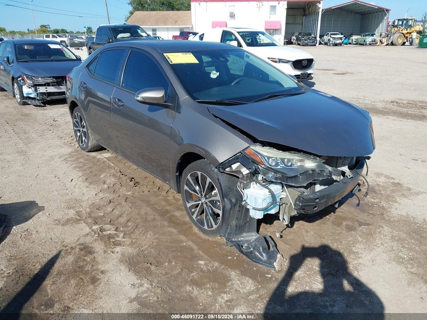 2017 TOYOTA COROLLA SE | 5YFBURHE7HP675217 | UPCARS