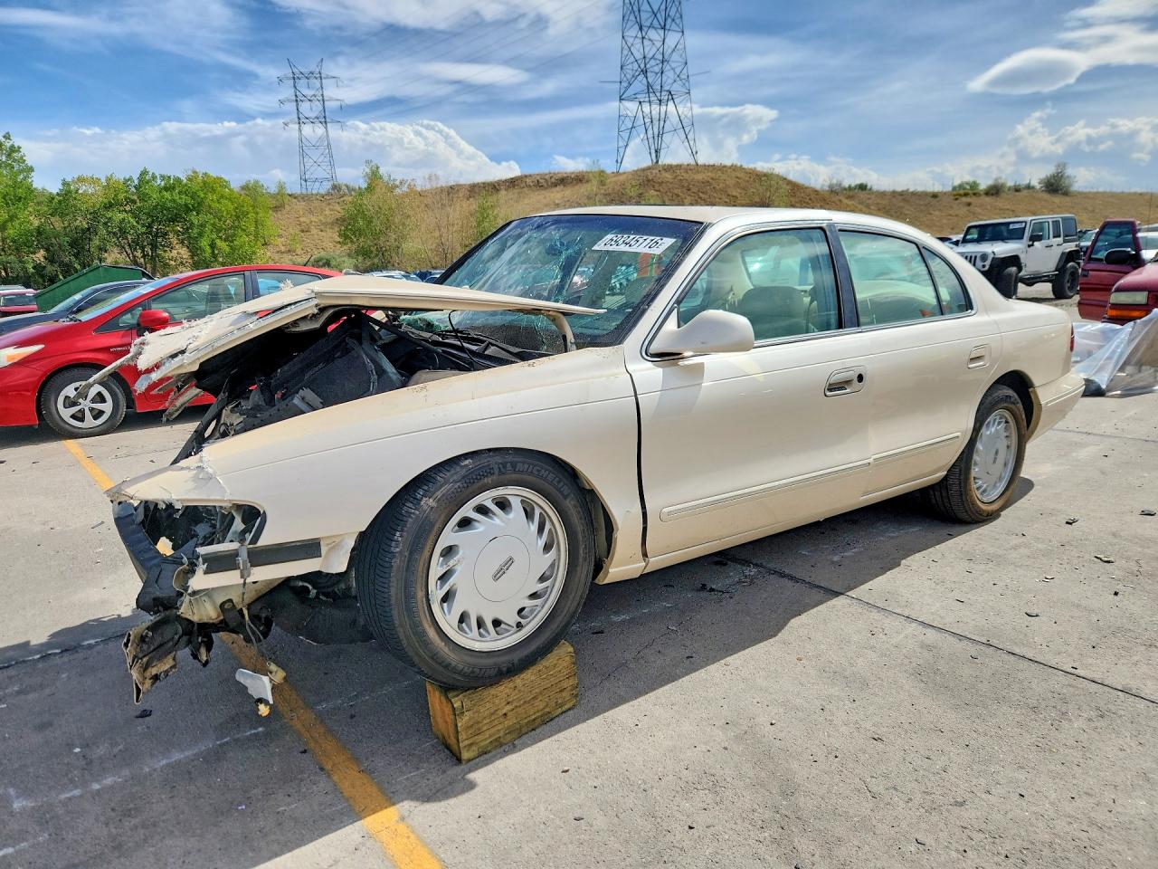 1995 LINCOLN CONTINENTL | 1LNLM97V4SY733515 | UPCARS
