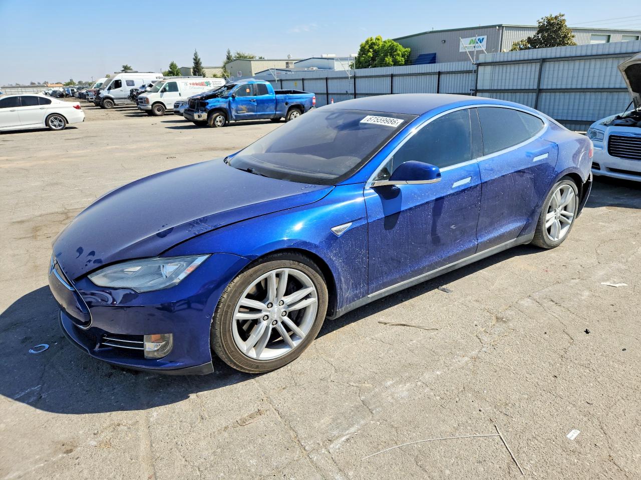 2015 TESLA MODEL S 85D | 5YJSA1H22FF092577 | UPCARS