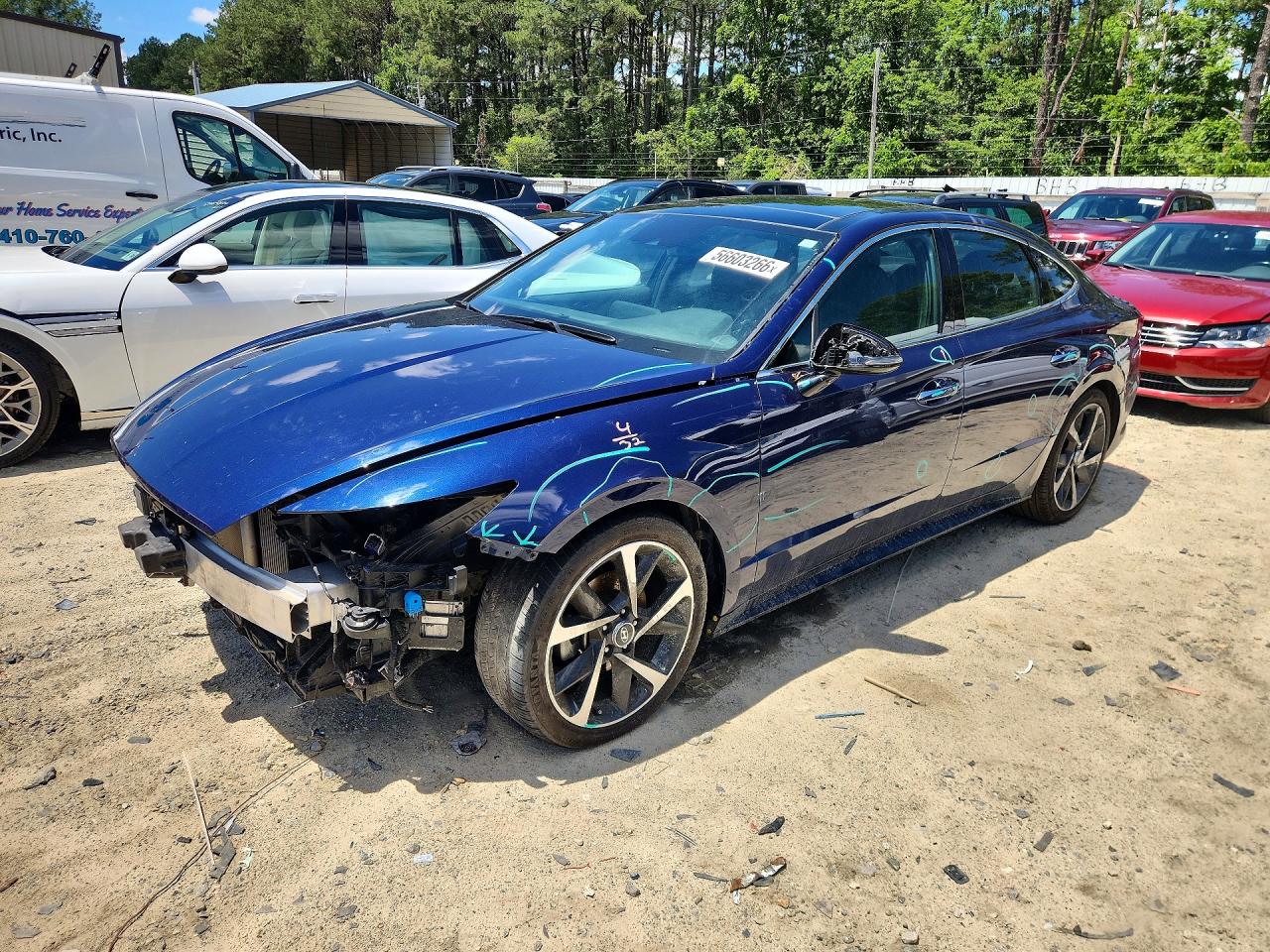 2022 HYUNDAI SONATA SEL PLUS | 5NPEJ4J23NH141746 | UPCARS
