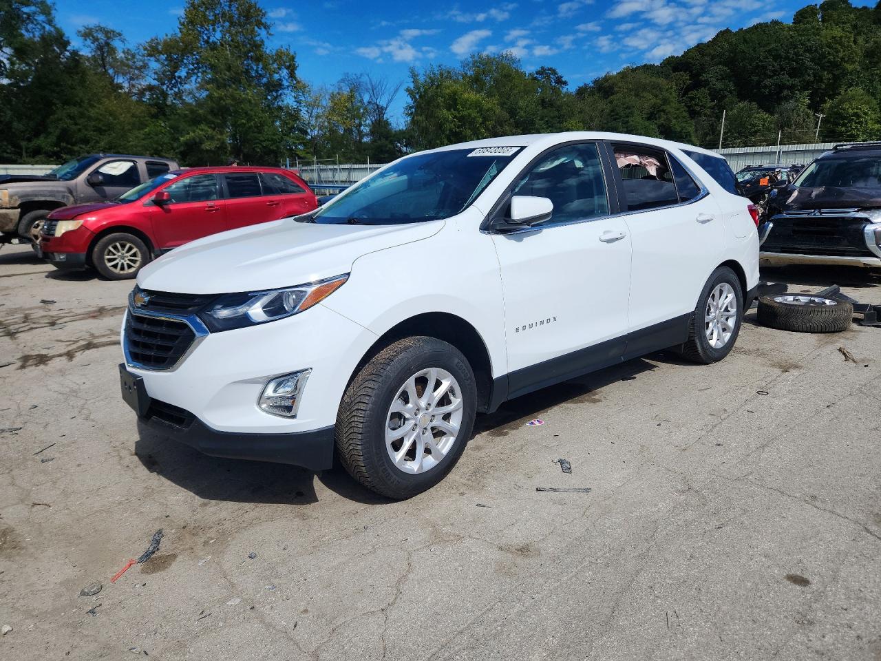2021 CHEVROLET EQUINOX LT | 3GNAXUEVXMS118249 | UPCARS