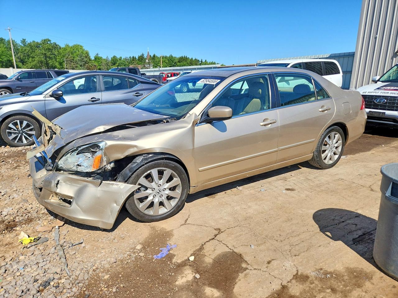 2007 HONDA ACCORD EX | 1HGCM66517A040844 | UPCARS
