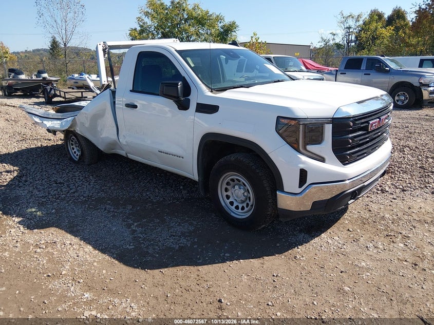2024 GMC SIERRA 1500 4WD  LONG BOX PRO | 3GTNUAEDXRG435631 | UPCARS